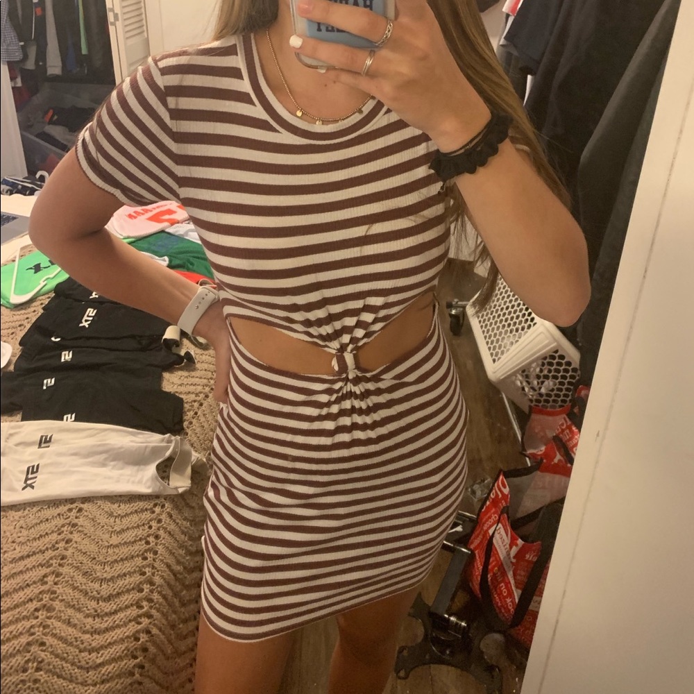 Knot tshirt dress pacsun